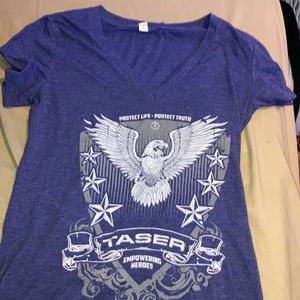 Blue America T-shirt. Size Medium. Brand is Bella